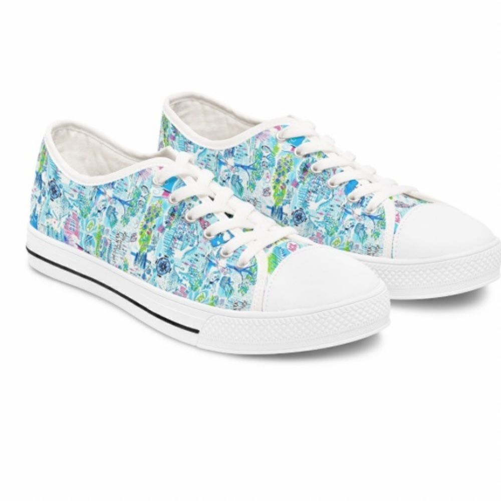 Lilly Loves Nantucket Low Top Sneakers